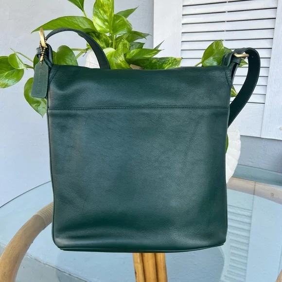 Vintage Coach Whitney Duffel Bag - Bottle Green - Picture 4 of 16